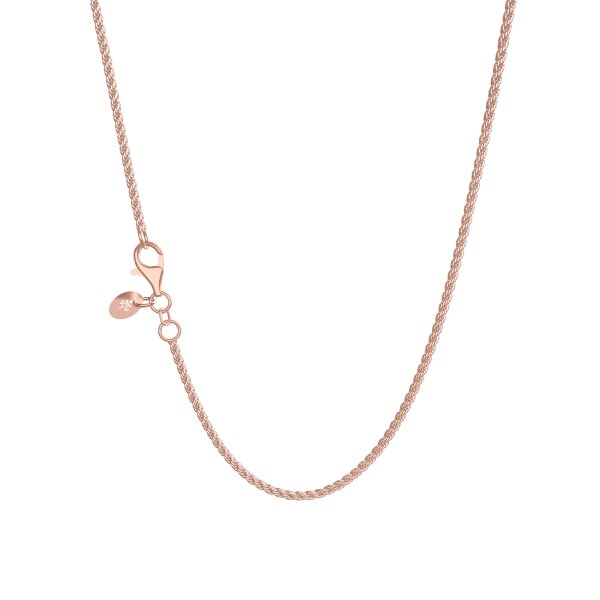 Kordelkette 1.2 Ros&eacute;-vergoldet