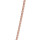 Kordelkette 1.2 Ros&eacute;-vergoldet 45cm