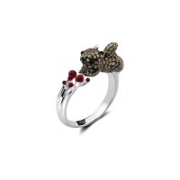 Fluffy Eichh&ouml;rnchen Ring
