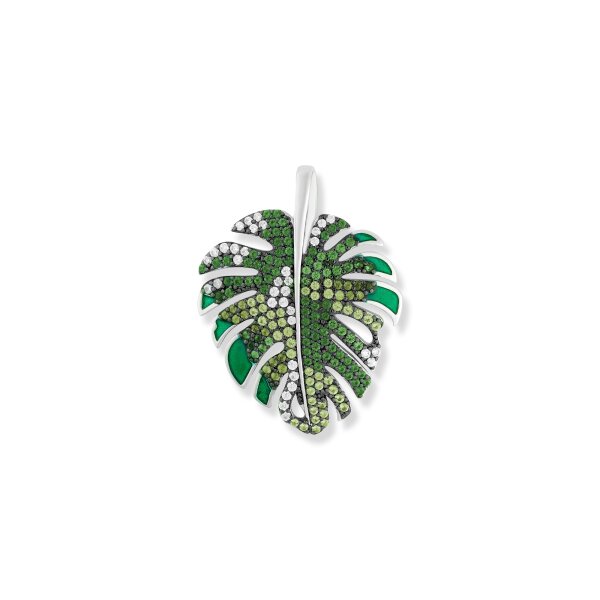 Malu Monstera Blatt Anh&auml;nger