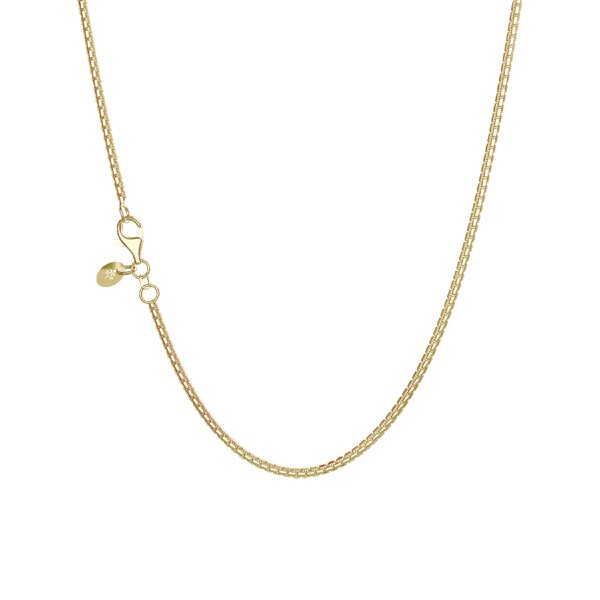 Boxkette 1.3 vergoldet 80 cm