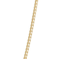Boxkette 1.9 vergoldet 60 cm
