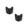 Kuro Katzen Ohrringe