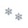Frosty Schneeflocken Ohrringe