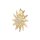 Sol Gold Sonnen Anhänger