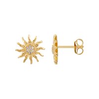 Sol Gold Sonnen Ohrringe