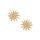 Sol Gold Sonnen Ohrringe