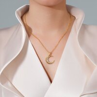 Muna Gold Mond Anh&auml;nger