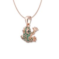 Tom Green Frosch Halskette