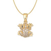 Lex Gold Frosch Halskette