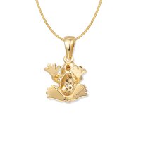 Lex Gold Frosch Halskette