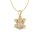 Lex Gold Frosch Halskette