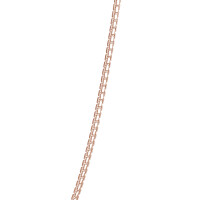Boxkette 1.3 ros&eacute;-vergoldet 50 cm