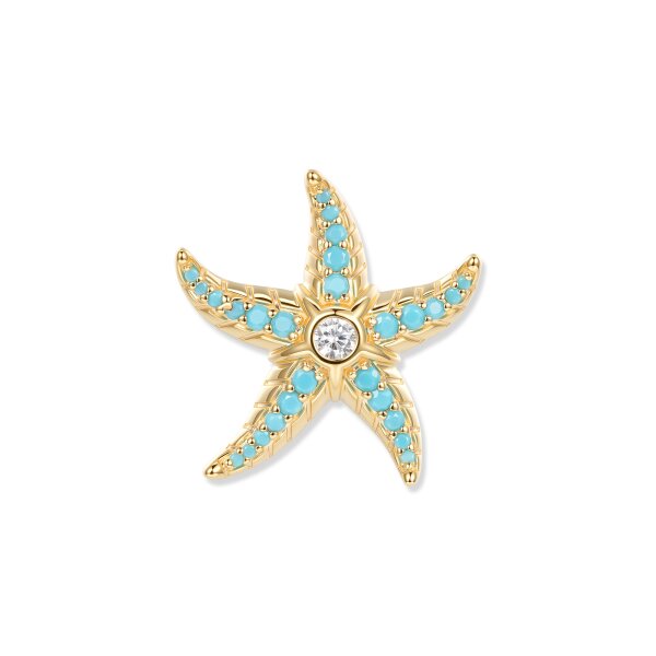 Sully Aqua Seestern Anh&auml;nger