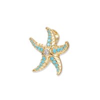 Sully Aqua Seestern Anh&auml;nger