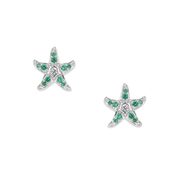 Sonja Green Seestern Ohrringe