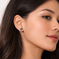 Sonja Dark Seestern Ohrringe