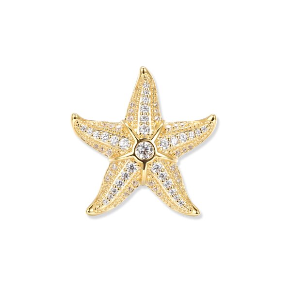 Svenja Crystal Seestern Anh&auml;nger