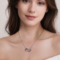 Duo Delfin Infinity Anh&auml;nger