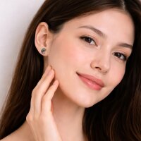 Duo Delfin Infinity Ohrringe