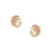 Blush Delfin Infinity Ohrringe