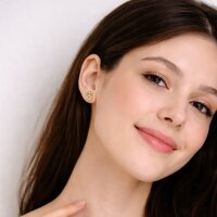 Azur Delfin Infinity Ohrringe