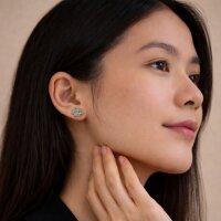 White Paw Pfoten Ohrringe