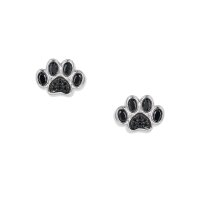 Black Paw Pfoten Ohrringe