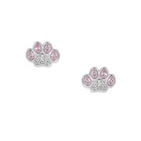 Pink Paw Pfoten Ohrringe