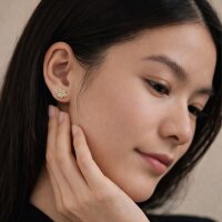 Crystal Paw Pfoten Ohrringe