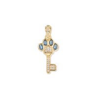 Azur Paw Schl&uuml;ssel Anh&auml;nger