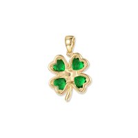 Calina Kleeblatt Anh&auml;nger