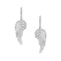 Seraph Engelsfl&uuml;gel Ohrringe Silber