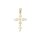 Credo Kreuz Anh&auml;nger Gold